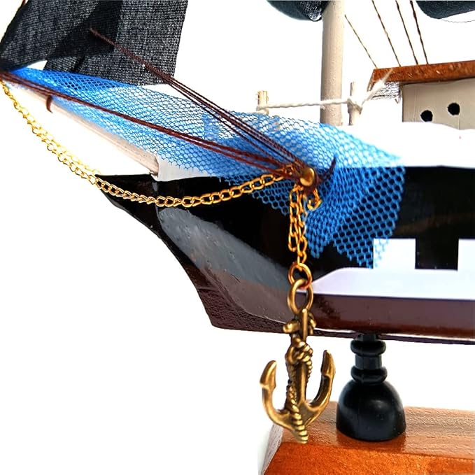 Sailboat Model Desktop Home Furnishings