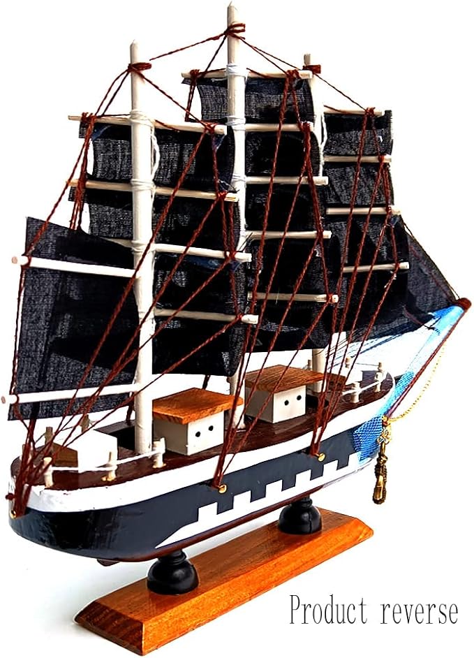 Sailboat Model Desktop Home Furnishings