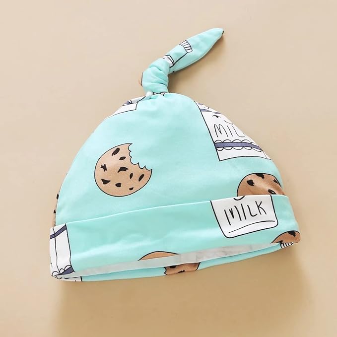 Newborn Infant Baby Clothes Long Sleeve Romper + Pants + Hat 3PCS Outfits Set…
